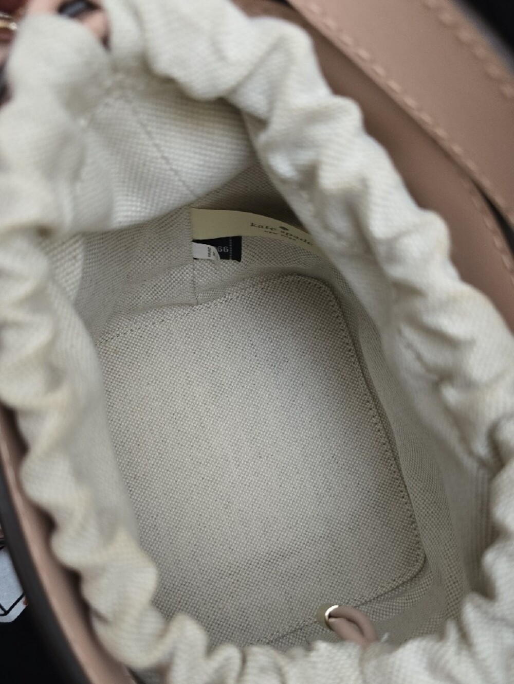 Kate Spade Pink Flamingo Appliqué Bucket Bag - Picture 4 of 5